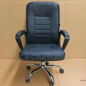 Leather Black Study Desk Chair