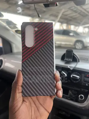 Luxury Carbon Fibre Tribal Samsung Z-Fold 6