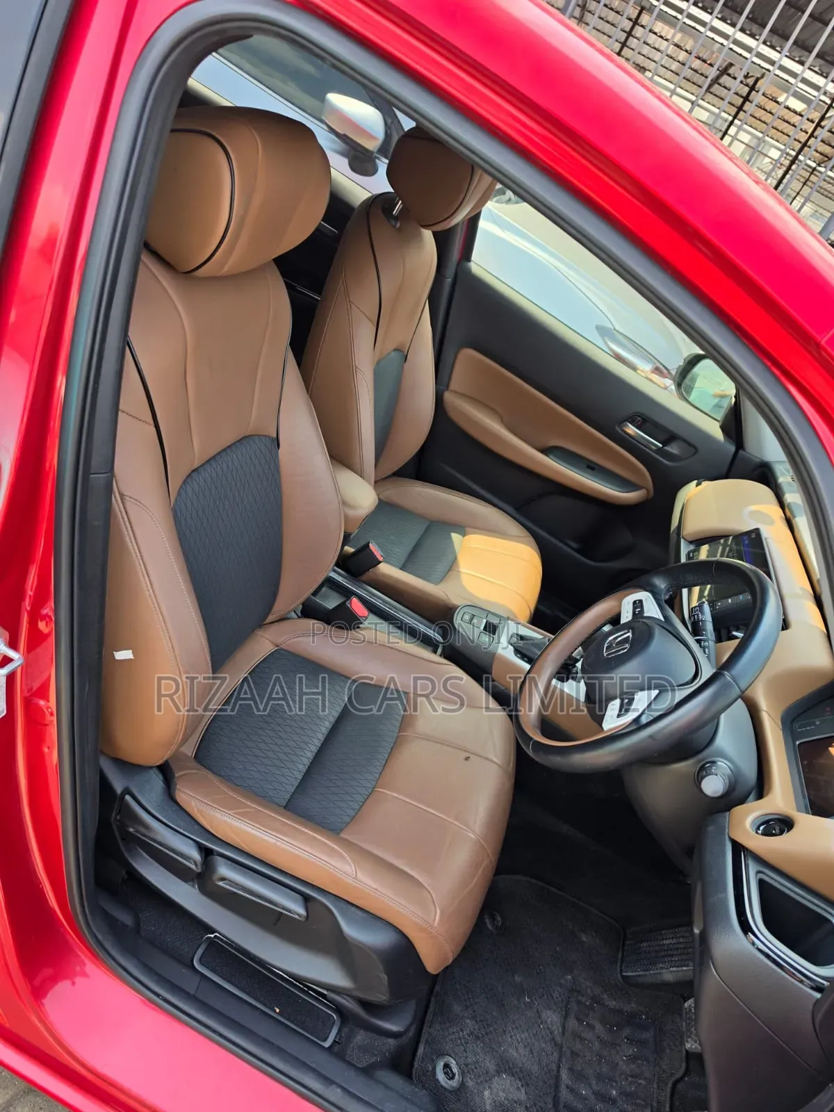 Honda Fit 2021 Red