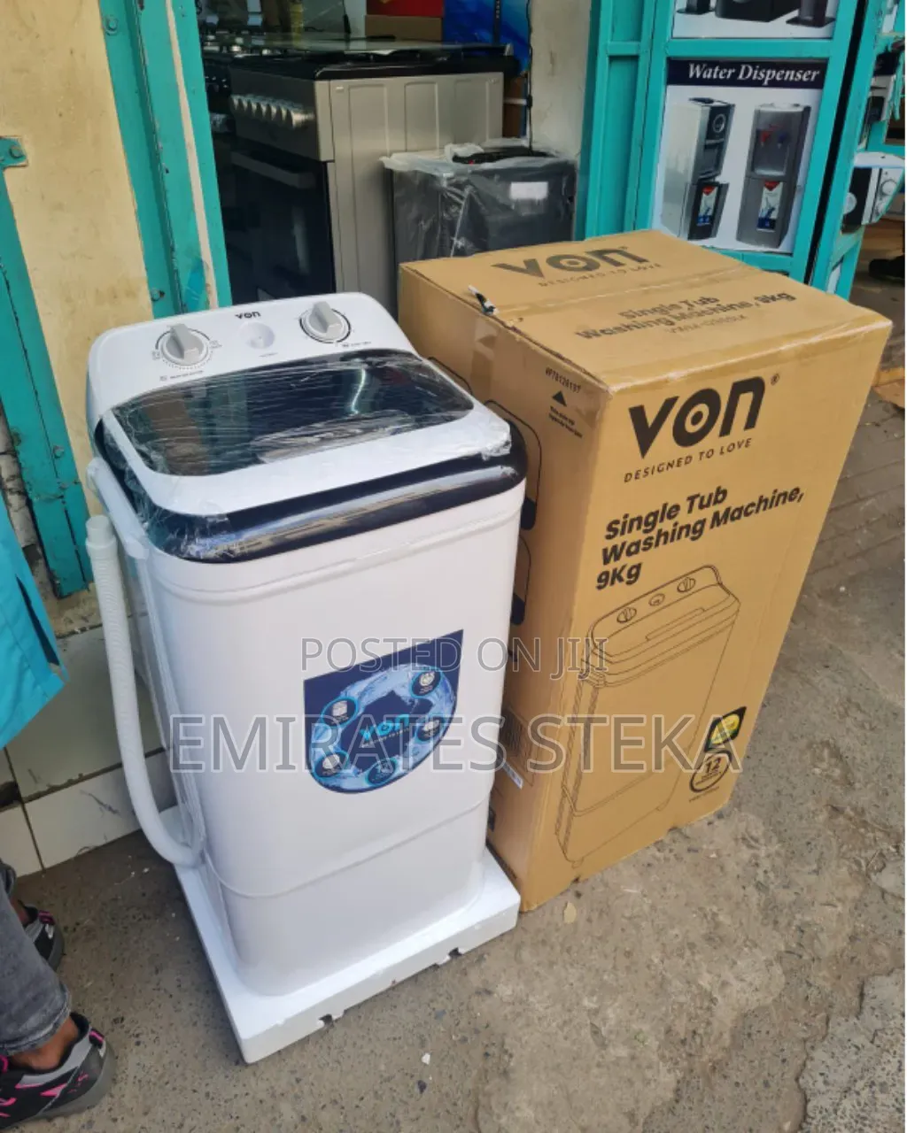 Von 9kg Washing Machine Single Tub