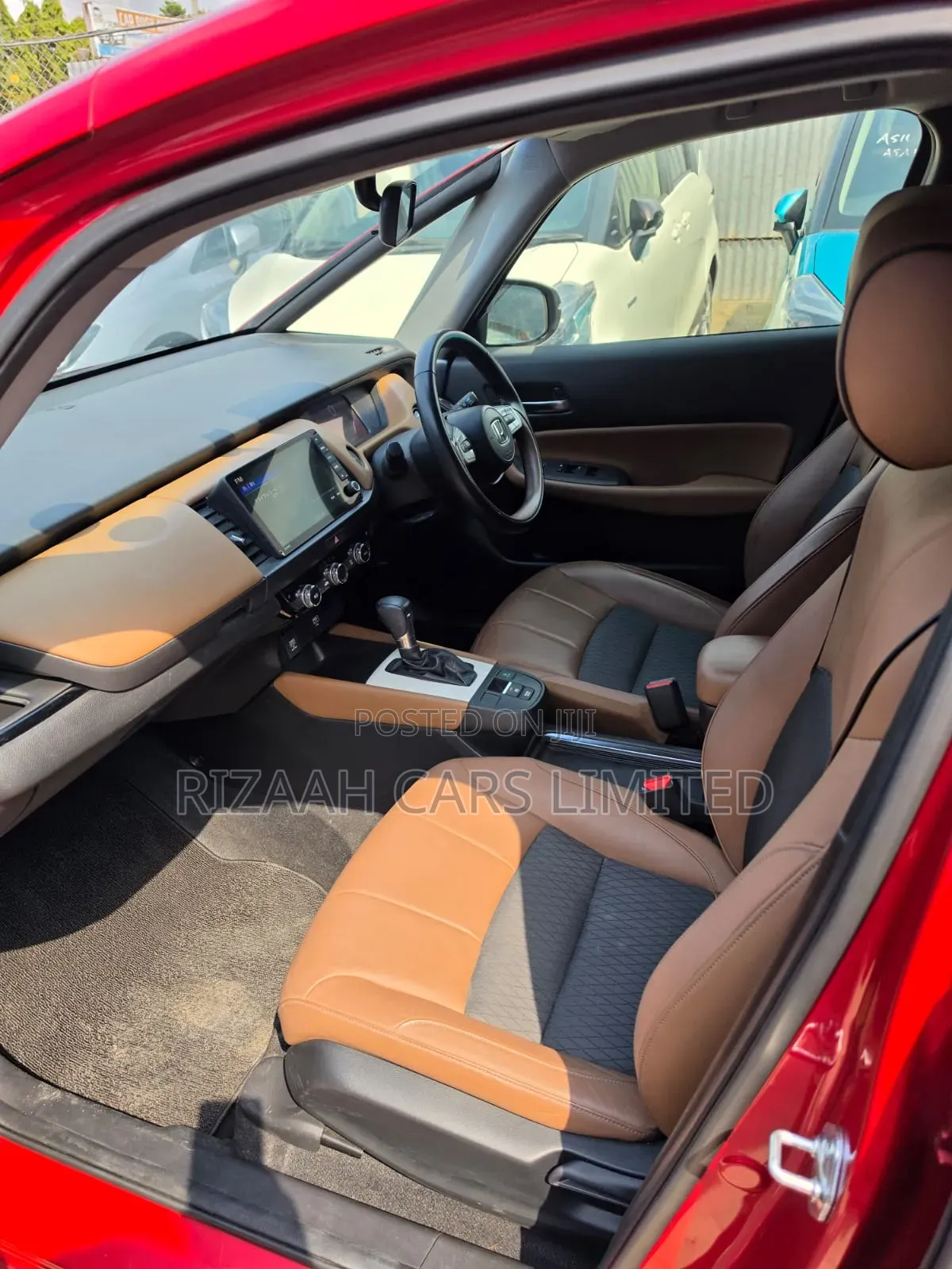 Honda Fit 2021 Red