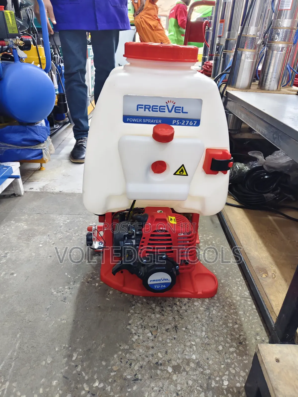Freevel 2-Stroke Petrol Motorized Knapsack Sprayer (20L)