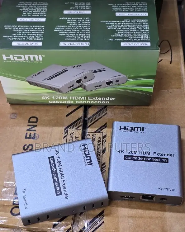 120m Hdmi Extender Cascade Connection via Cat5e Cat6 Rj45