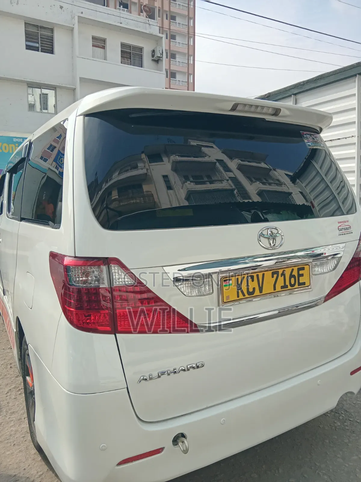 Toyota Alphard 2012 White