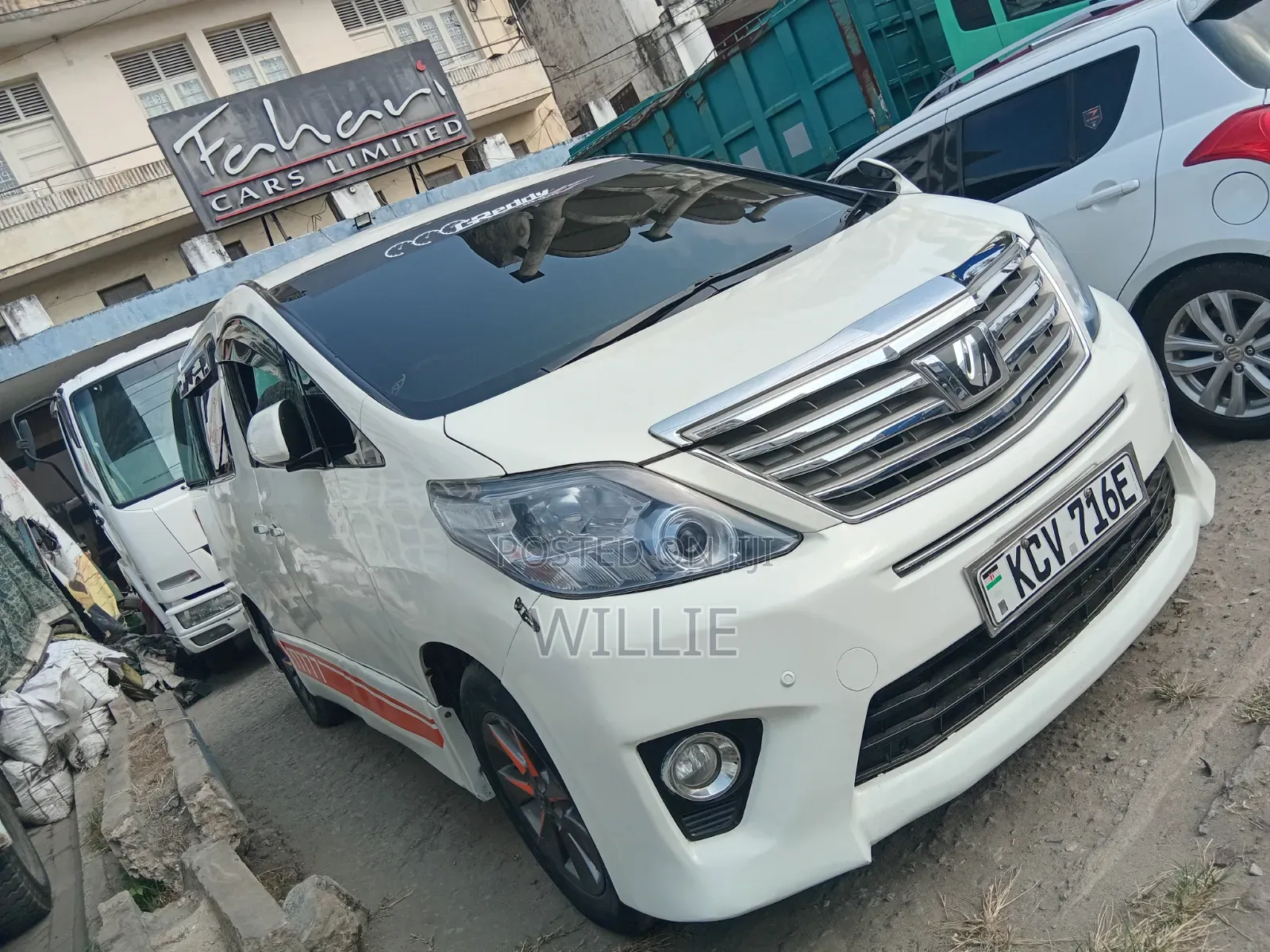 Toyota Alphard 2012 White