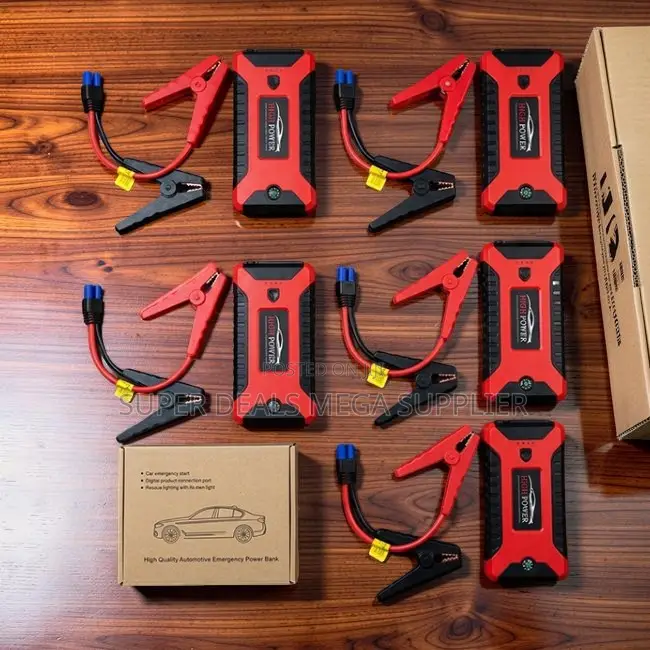 Air Compressor Power 12V 99800mAh Car Jump Starter Battery Booster