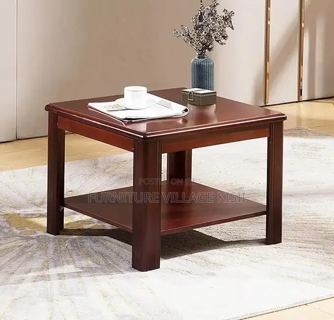 Office Furniture; Mahogany Coffee Table