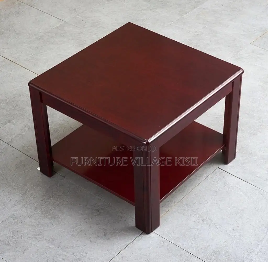 Office Furniture; Mahogany Coffee Table