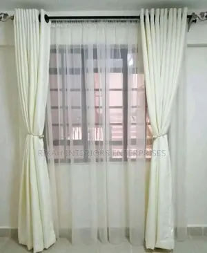 Plain Curtains Soft Fabric Available
