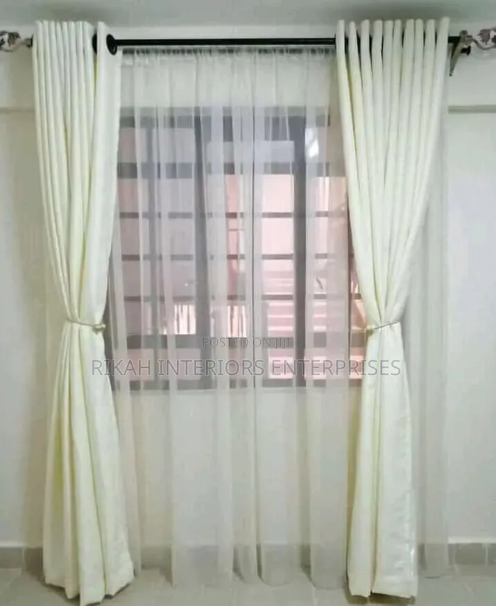 Plain Curtains Soft Fabric Available
