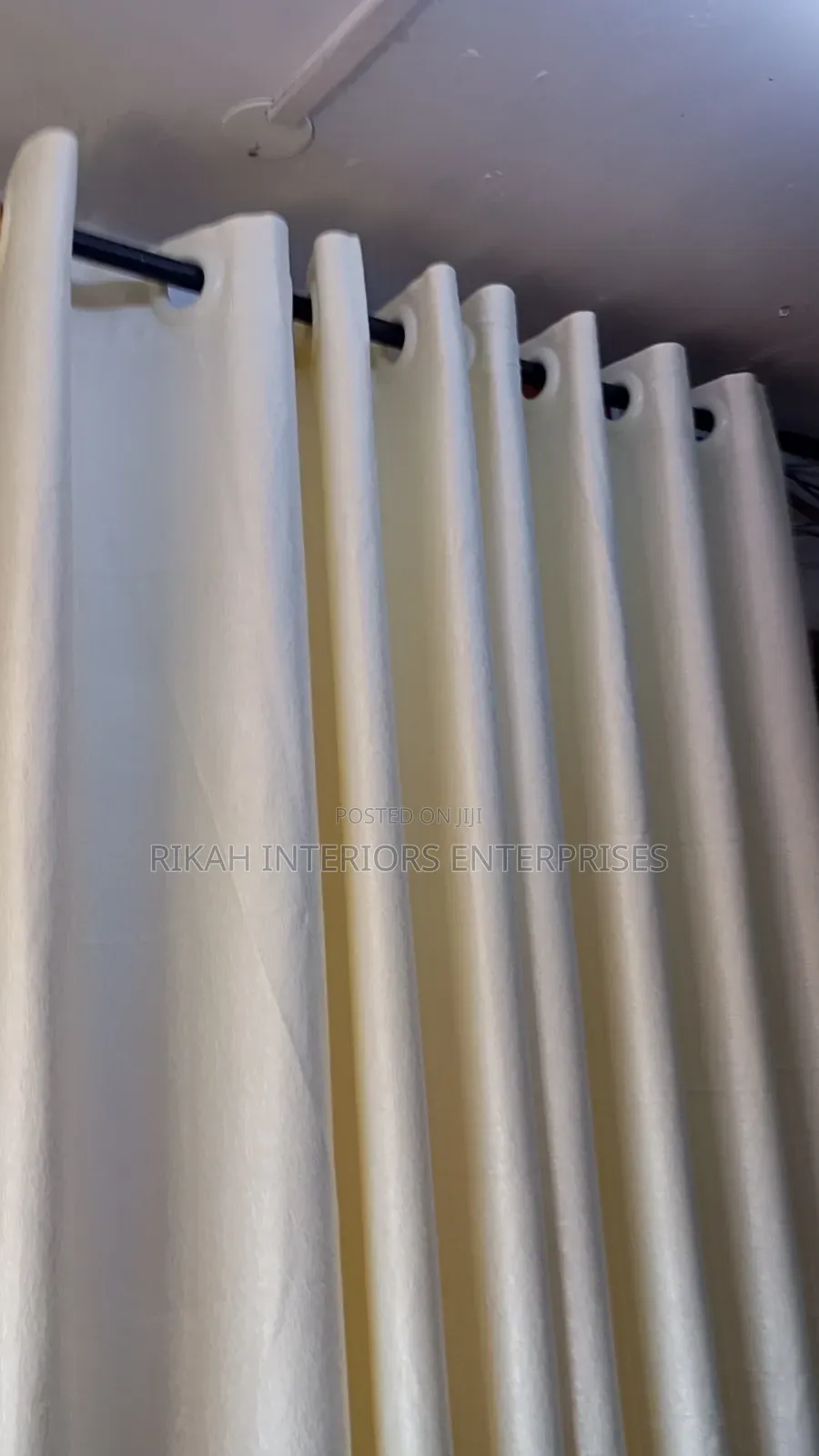 Plain Curtains Soft Fabric Available