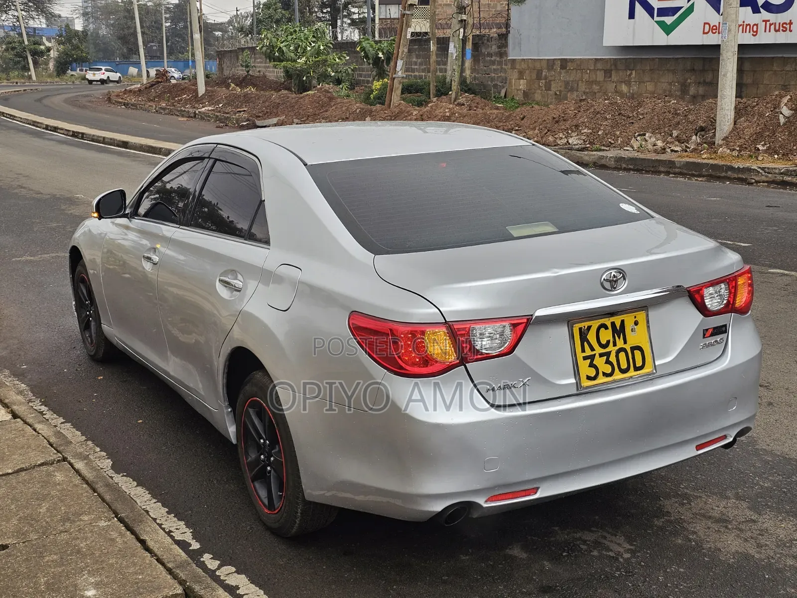 Toyota Mark X 2010 Silver