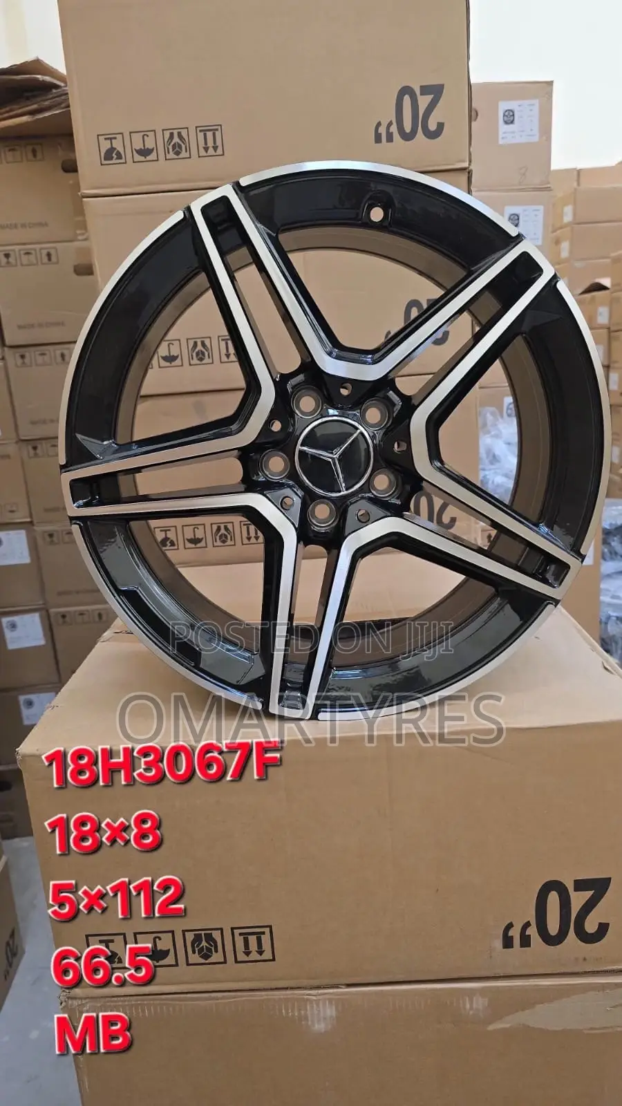 18" Flow Forming 5×112 Alloy Rims