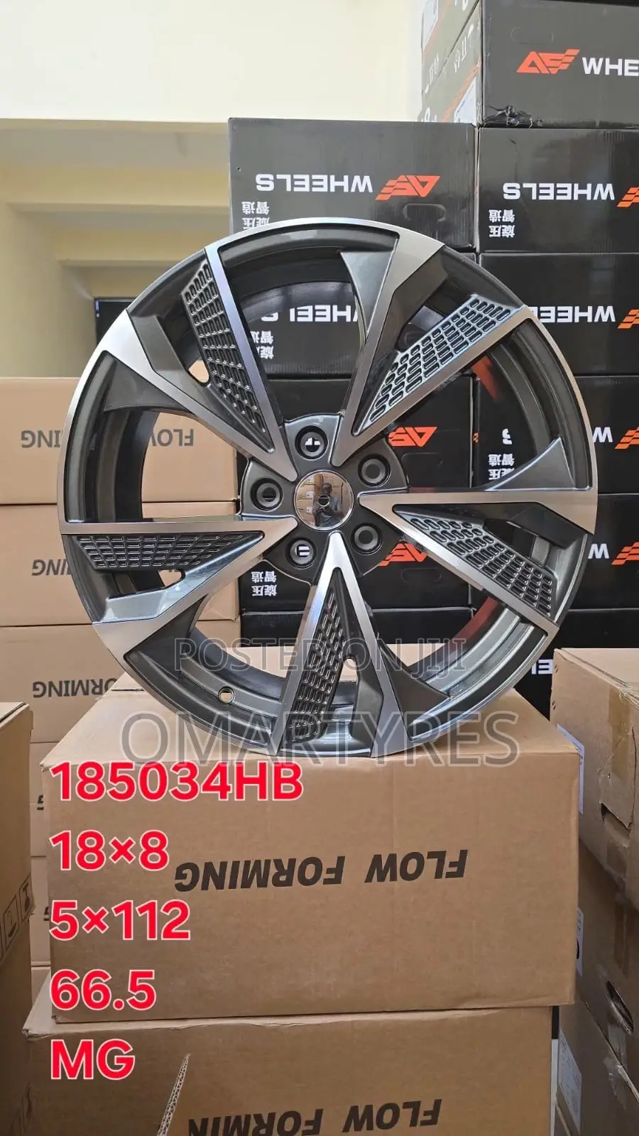 18" Flow Forming 5×112 Alloy Rims