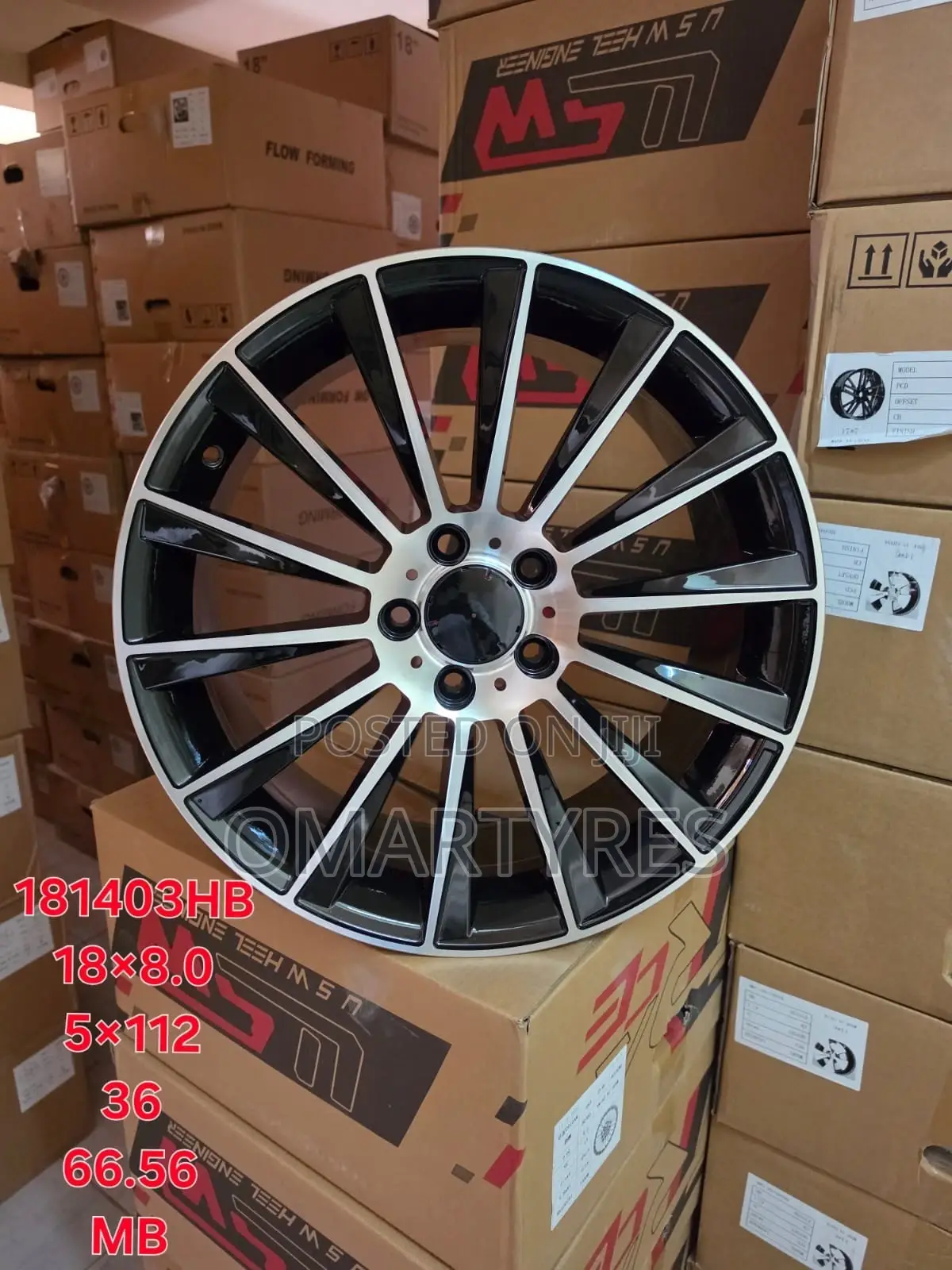 18" Flow Forming 5×112 Alloy Rims