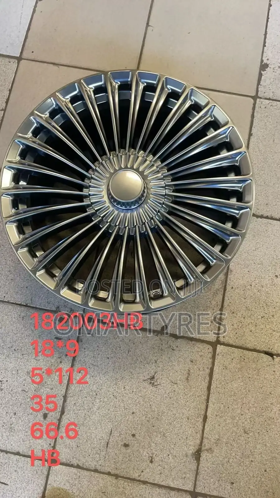 18" Flow Forming 5×112 Alloy Rims