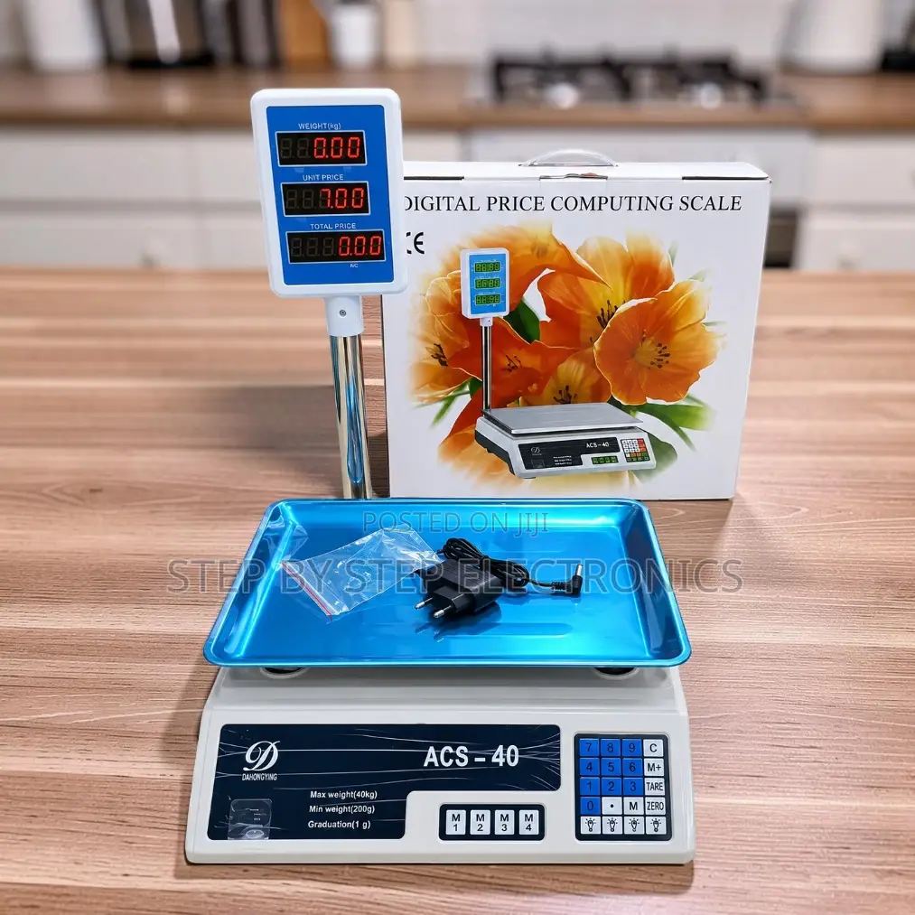 Prices ACS40 40Kgs Digital Weighing Scale With Arm Stand