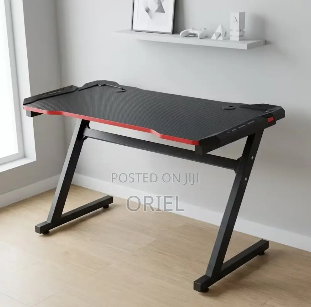 Office Desk : 140CM Gaming Desk With LED Lights