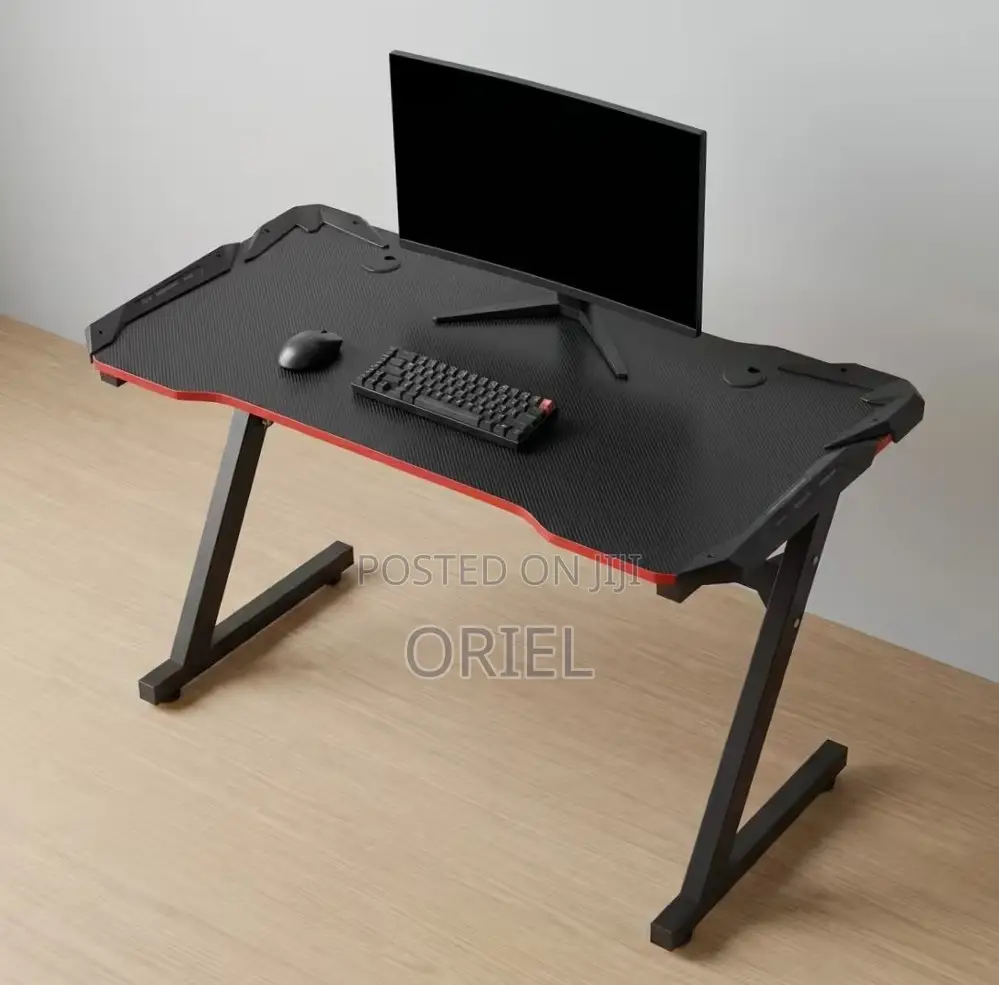 Office Desk : 140CM Gaming Desk With LED Lights