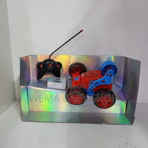 Spider-Man R/C Stunt Car/360° Tumbling Flips/Led/Music