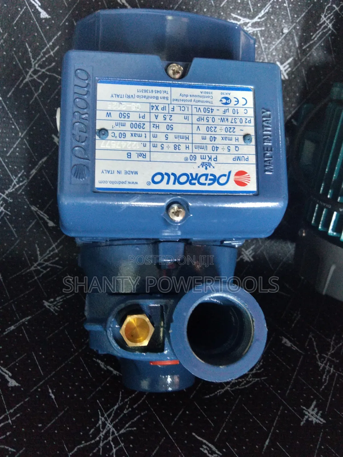Pedrollo Water Pump 0.5hp