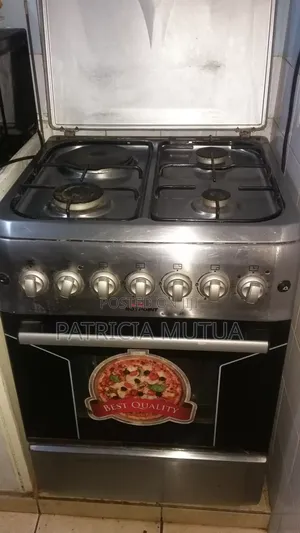 Hotpoint Cooker 3gas + 1electric 60by60cm