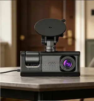 3 in 1 Dash Cam With Front Rear Cameras and Motion Recording