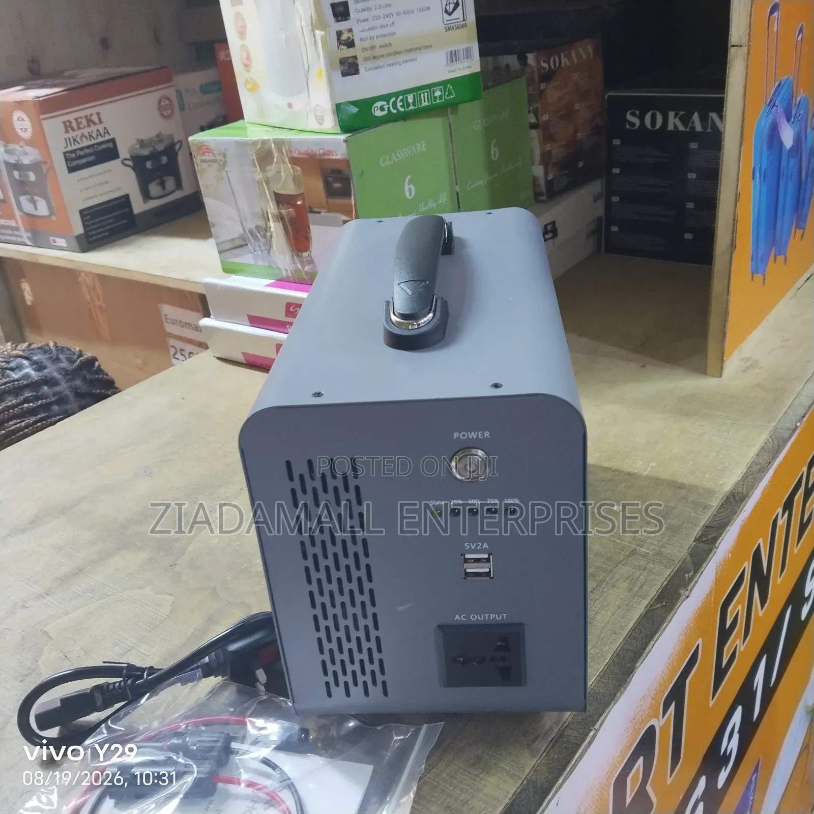 Lithium Vestwood Affordable 1kw Battery Power Station