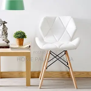Dining Chair; Elegant Eames Style Faceless Dining Chair for Home