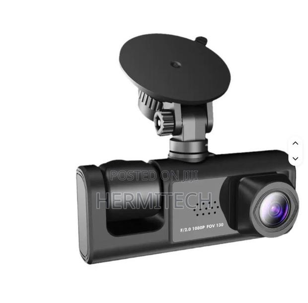 3 in 1 Traffic Camera With Front Rear Video and Wide Viewing