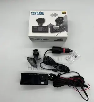 3 in 1 Traffic Camera With Front Rear Video and Wide Viewing