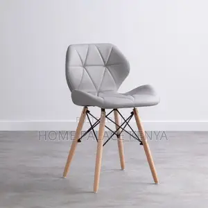 Dining Chair; Elegant Eames Style Faceless Dining Chair for Home