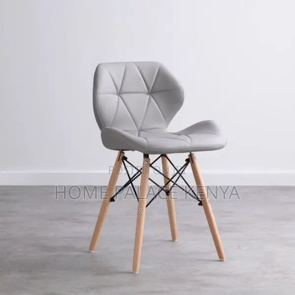 Dining Chair; Elegant Eames Style Faceless Dining Chair for Home