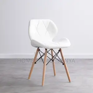 Dining Chair; Elegant Eames Style Faceless Dining Chair for Home