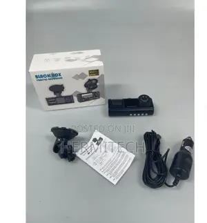 3 in 1 Car DVR With HD Front Rear Cameras and Easy Playback