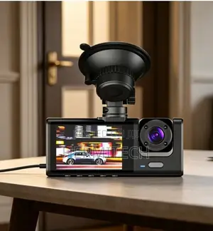 3 in 1 Car DVR With HD Front Rear Cameras and Easy Playback
