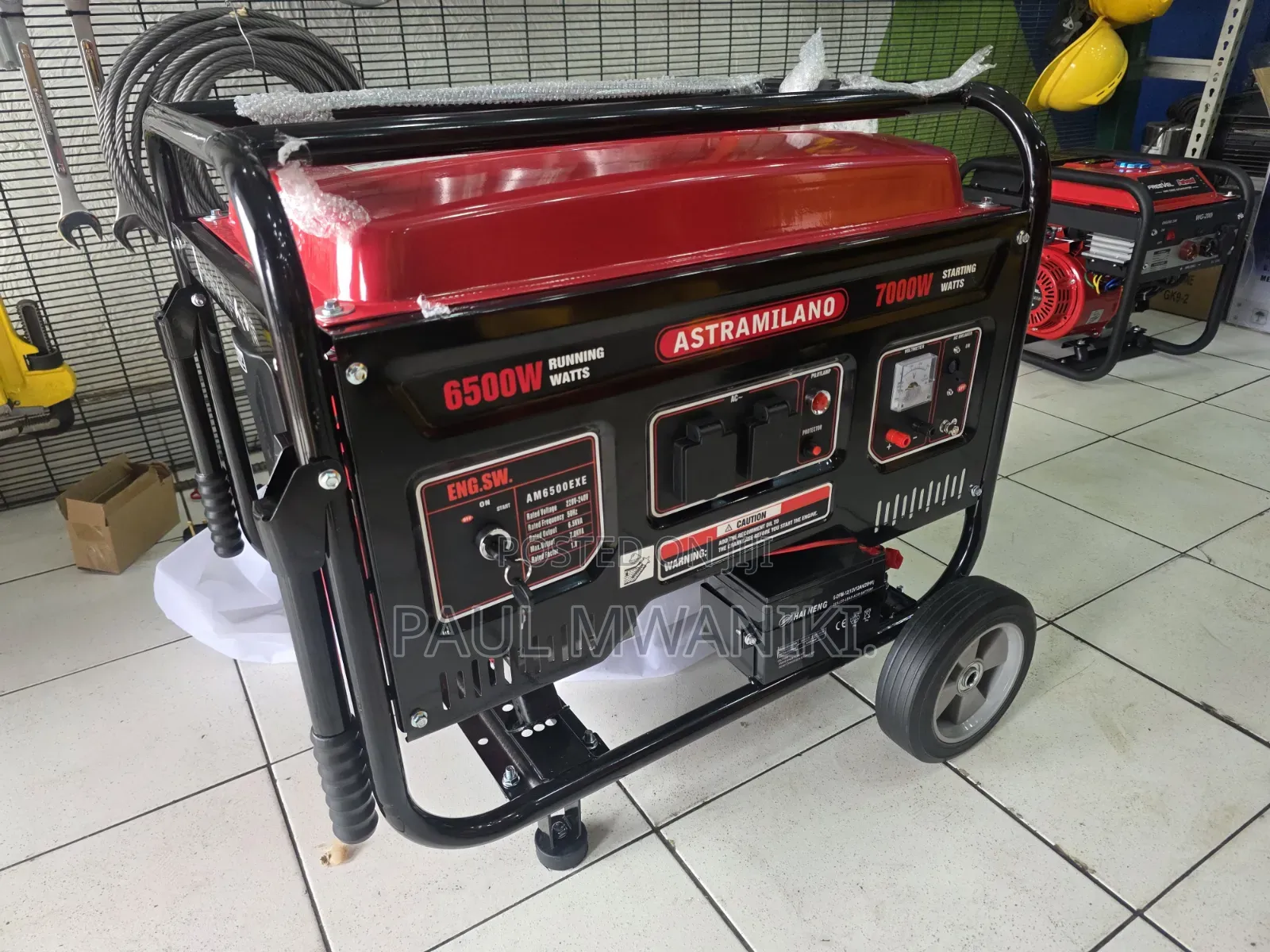 6.5KVA / 7.0KVA Astramilano Generator – Heavy Duty