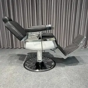 Silver Vip Kingsize Barber Chair