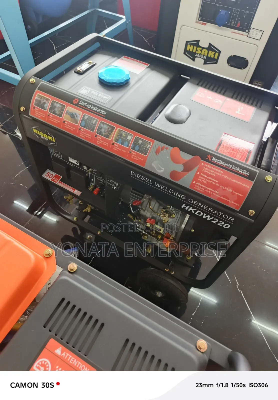 Hisaki Diesel Welding Generator