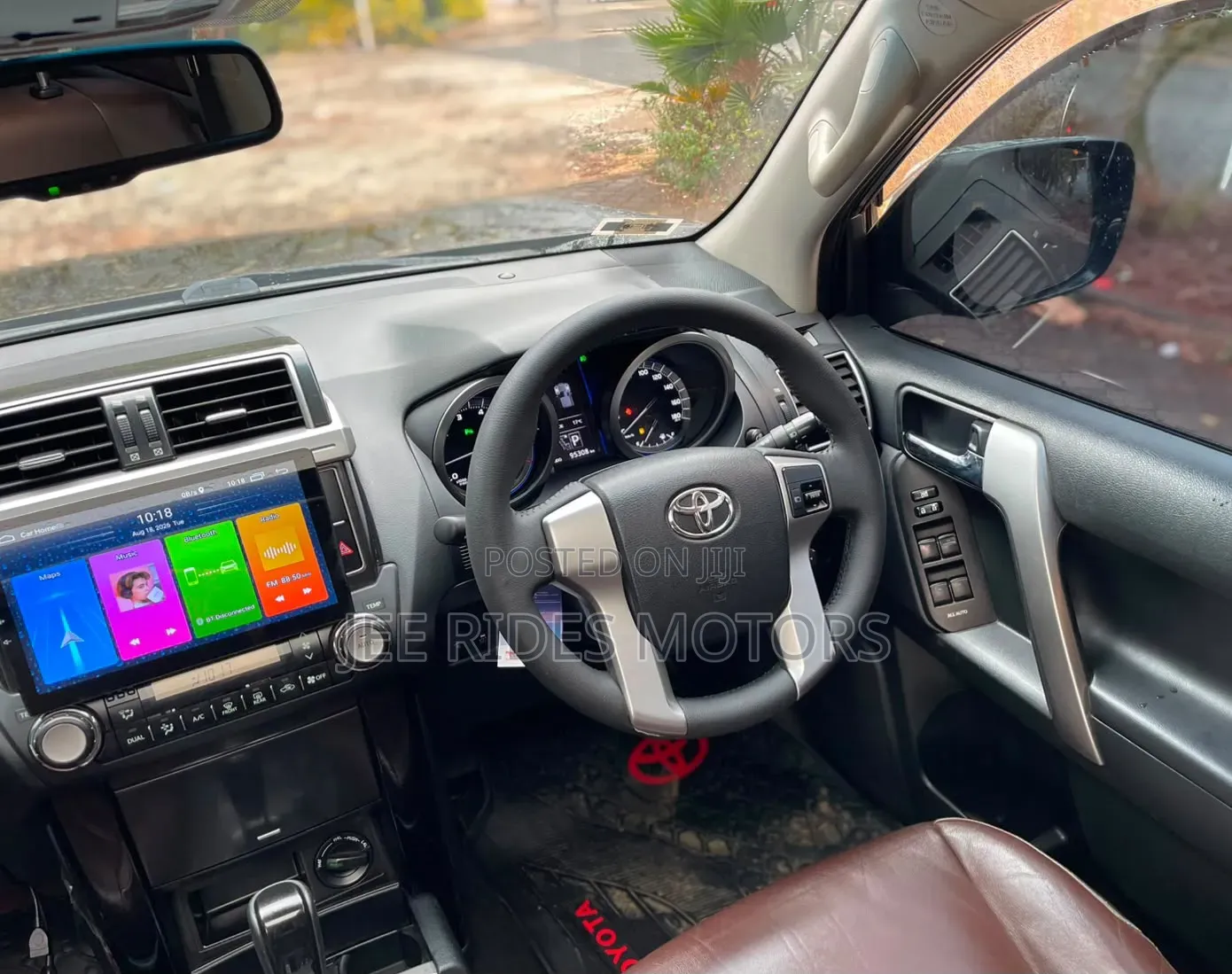 Toyota Land Cruiser Prado 2017 Brown