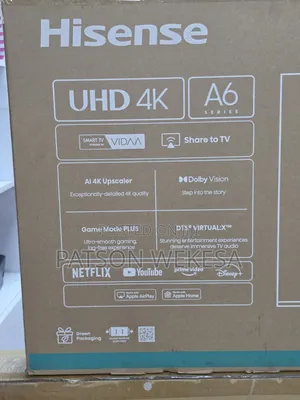 Hisense 43-Inch Ultra HD Smart TV 43A6Q (2026)