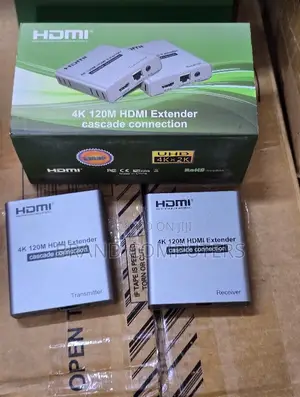Hdmi Extender 120 Meters via Cat5e/Cat6 Cable - Cascade Connection