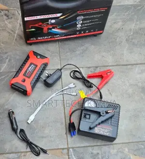 Car Jump Starter With Air Compressor Portable Battery Power Bank