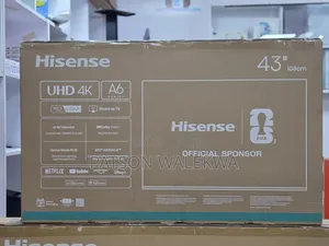 Hisense 43 Inch UHD Smart TV 43A6Q (2026)