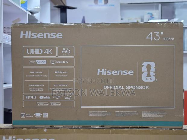 Hisense 43 Inch UHD Smart TV 43A6Q (2026) - thumbnail 2