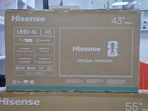 Hisense 43 Inch UHD Smart TV 43A6Q (2026)