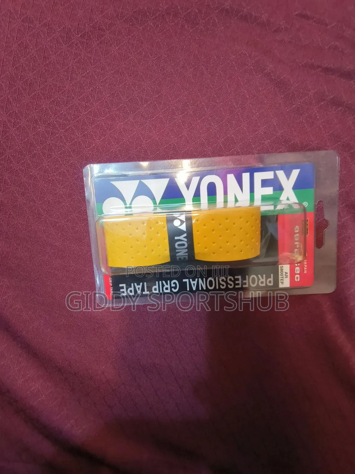 Yellow Racquet Replacement Grip Tape