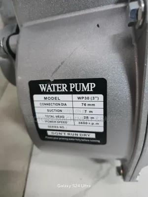 3 Inch Normal Pressure Water Pump Head Only