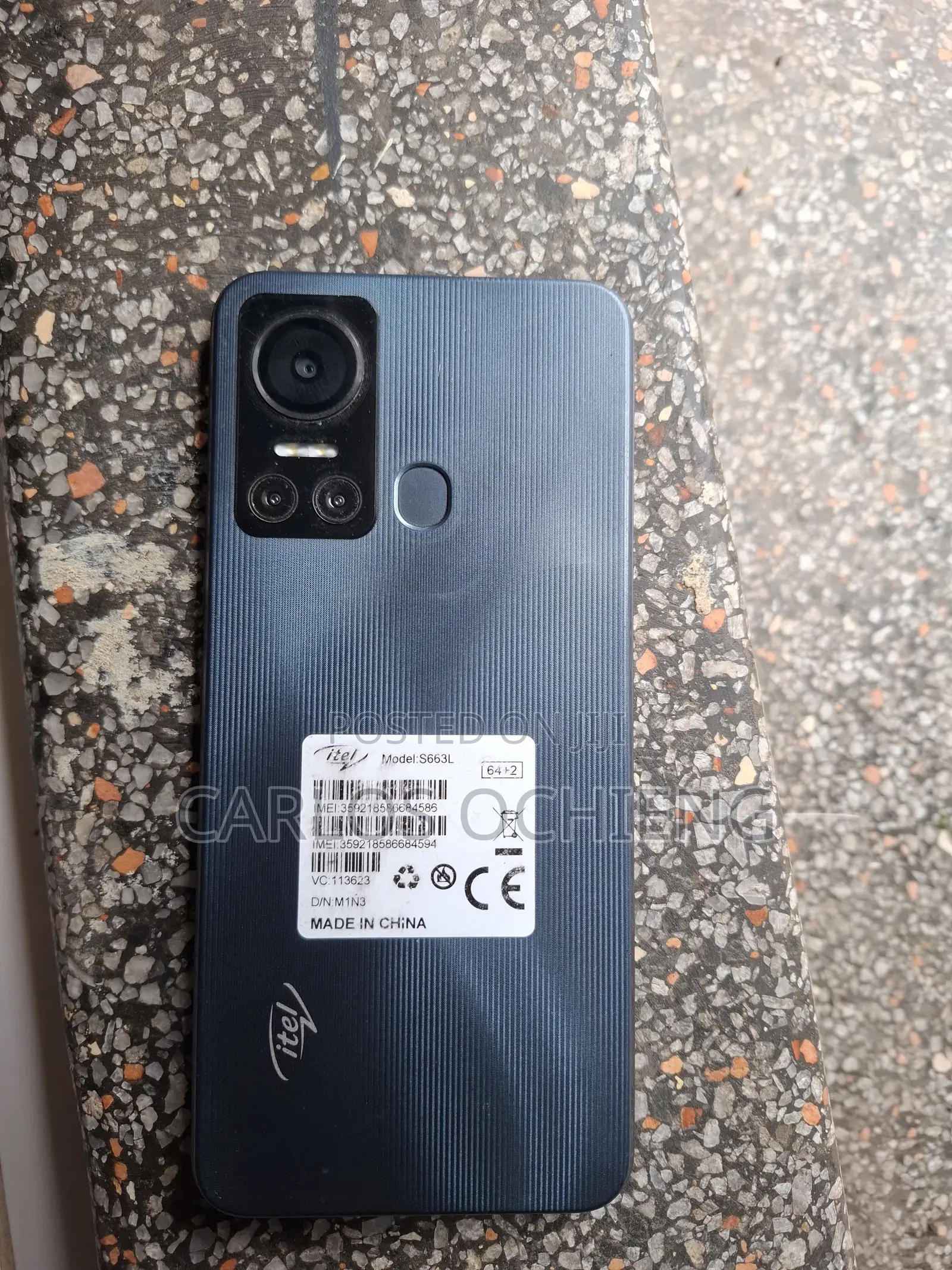 Itel S18 64 GB Gray