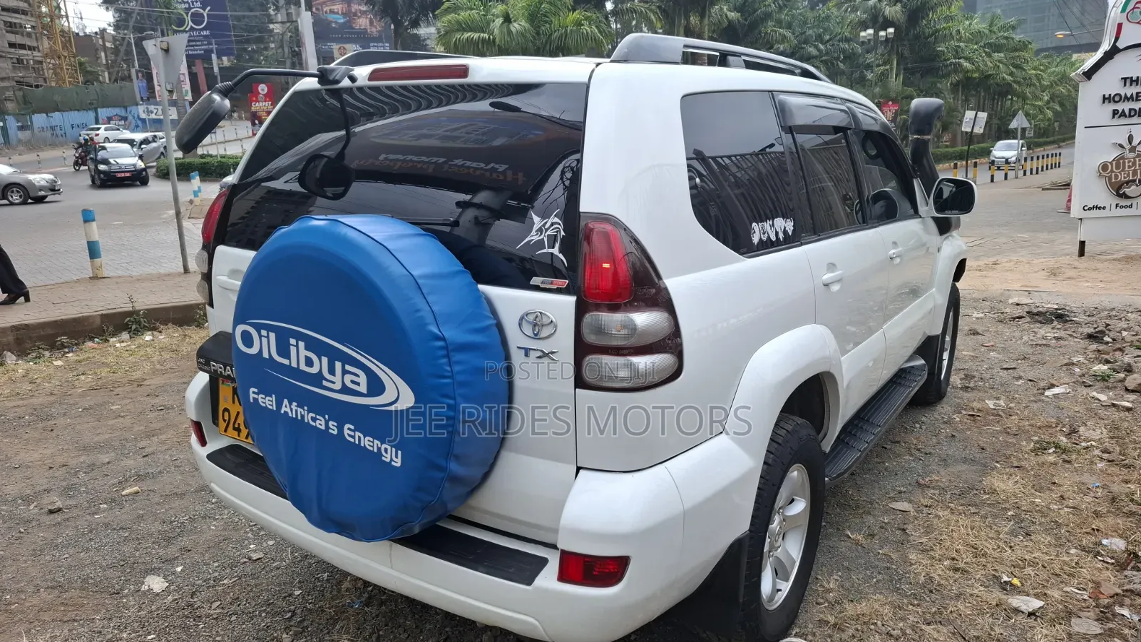 Toyota Land Cruiser Prado 2008 White